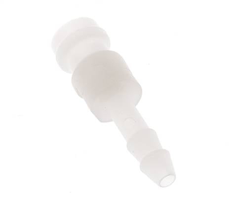 PVDF DN 5 Kupplungsstecker 4 mm Schlauchpfeiler