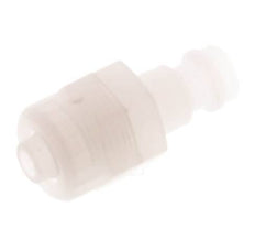 PVDF DN 5 Coupling Plug 6x8 mm Union Nut