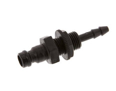 POM DN 5 Kupplungsstecker 4 mm Schlauchsäule Bulkhead