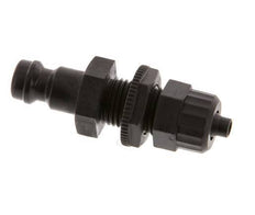 POM DN 5 Coupling Plug 4x6 mm Union Nut Bulkhead