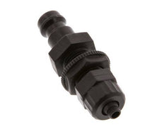 POM DN 5 Kupplungsstecker 4x6 mm Überwurfmutter Bulkhead