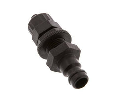 POM DN 5 Kupplungsstecker 4x6 mm Überwurfmutter Bulkhead
