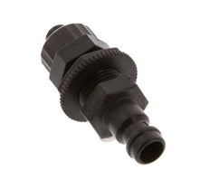POM DN 5 Kupplungsstecker 6x8 mm Überwurfmutter Bulkhead
