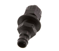 POM DN 5 Kupplungsstecker 6x8 mm Überwurfmutter Bulkhead