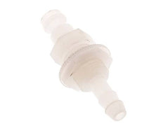 PVDF DN 5 Kupplungsstecker 6 mm Schlauchsäule Bulkhead