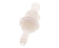 PVDF DN 5 Kupplungsstecker 6 mm Schlauchsäule Bulkhead