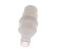 PVDF DN 5 Kupplungsstecker 4x6 mm Überwurfmutter Bulkhead