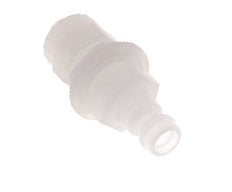 PVDF DN 5 Kupplungsstecker 6x8 mm Überwurfmutter Bulkhead