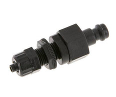POM DN 5 Coupling Plug 4x6 mm Union Nut Bulkhead Double Shut-Off