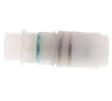 PVDF DN 7.2 Kupplungsmuffe G 1/2 Zoll Außengewinde