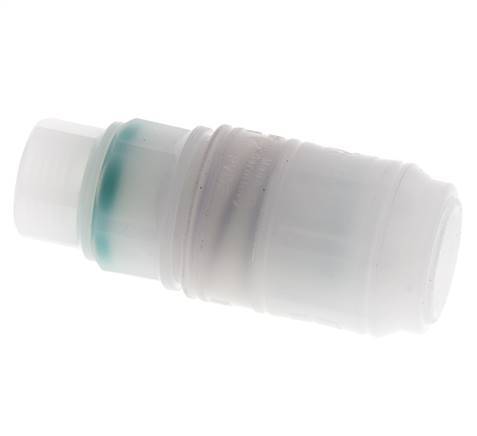 PVDF DN 7.2 Kupplungsmuffe G 1/4 Zoll Innengewinde