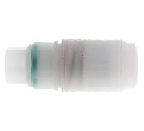 PVDF DN 7.2 Kupplungsmuffe G 1/4 Zoll Innengewinde