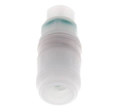 PVDF DN 7.2 Kupplungsmuffe G 1/4 Zoll Innengewinde