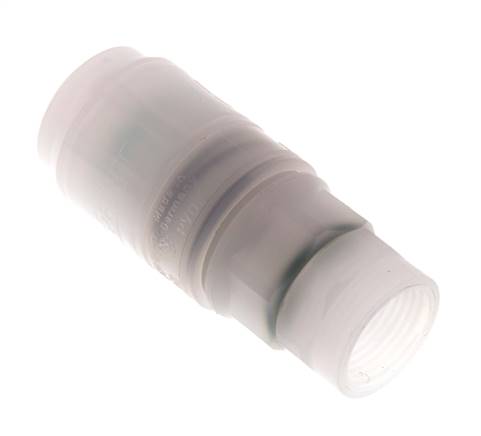 PVDF DN 7.2 Kupplungsmuffe G 3/8 Zoll Innengewinde