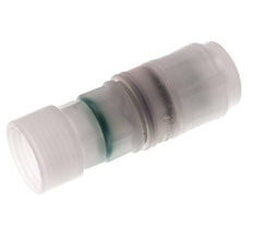PVDF DN 7.2 Coupling Socket G 1/2 inch Female Threads
