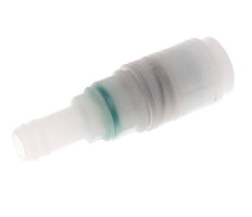 PVDF DN 7.2 Kupplungsmuffe 13 mm Schlauchpfeiler