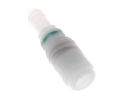 PVDF DN 7.2 Kupplungsmuffe 13 mm Schlauchpfeiler