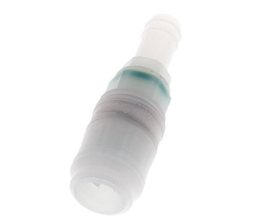 PVDF DN 7.2 Kupplungsmuffe 13 mm Schlauchpfeiler