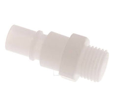 PVDF DN 7.2 Kupplungsstecker G 1/4 Zoll Außengewinde