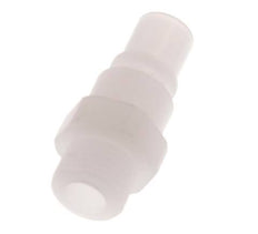 PVDF DN 7.2 Kupplungsstecker G 1/4 Zoll Außengewinde