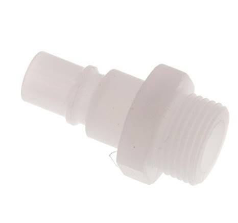 PVDF DN 7.2 Coupling Plug G 3/8 inch Male Threads