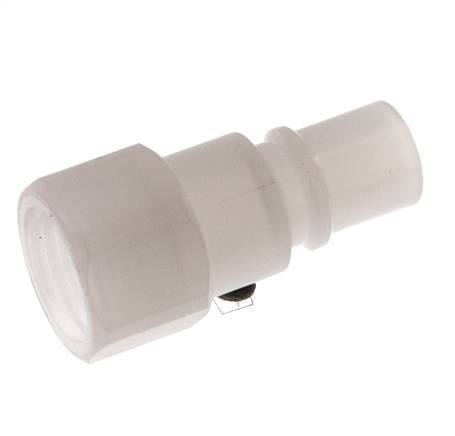 PVDF DN 7.2 Kupplungsstecker G 1/4 Zoll Innengewinde