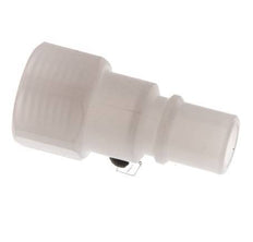 PVDF DN 7.2 Kupplungsstecker G 1/4 Zoll Innengewinde