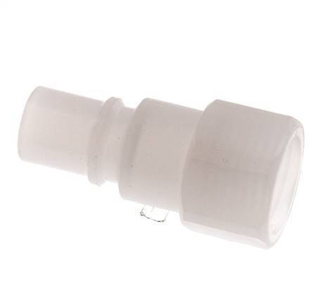 PVDF DN 7.2 Kupplungsstecker G 1/4 Zoll Innengewinde