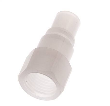 PVDF DN 7.2 Kupplungsstecker G 1/4 Zoll Innengewinde