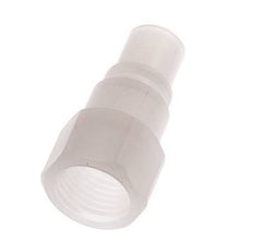 PVDF DN 7.2 Kupplungsstecker G 1/4 Zoll Innengewinde