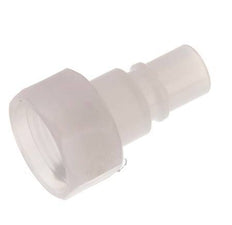 PVDF DN 7.2 Kupplungsstecker G 3/8 Zoll Innengewinde