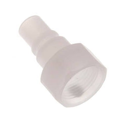 PVDF DN 7.2 Kupplungsstecker G 3/8 Zoll Innengewinde