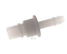 PVDF DN 7.2 Kupplungsstecker 6 mm Schlauchpfeiler