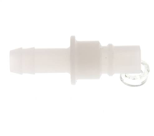 PVDF DN 7.2 Kupplungsstecker 9 mm Schlauchpfeiler
