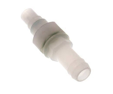 PVDF DN 7.2 Kupplungsstecker 13 mm Schlauchtülle