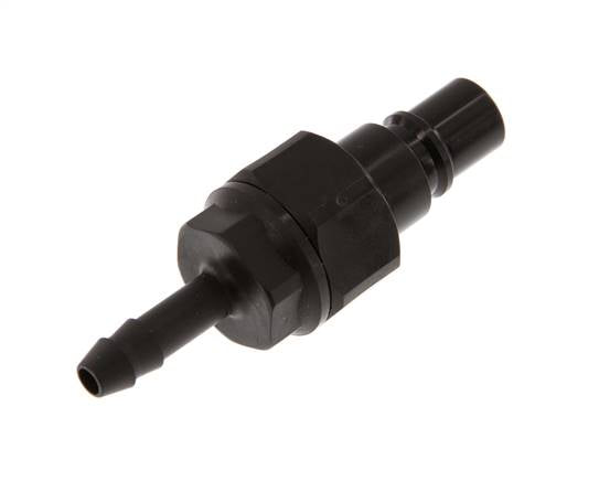 POM DN 7.2 Kupplungsstecker 6 mm Schlauchsäule Doppelabsperrung