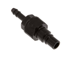 POM DN 7.2 Kupplungsstecker 6 mm Schlauchsäule Doppelabsperrung