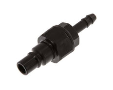 POM DN 7.2 Kupplungsstecker 6 mm Schlauchsäule Doppelabsperrung