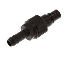 POM DN 7.2 Kupplungsstecker 9 mm Schlauchsäule Doppelabsperrung
