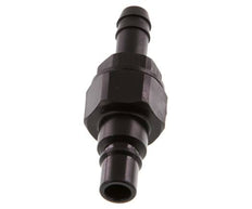 POM DN 7.2 Kupplungsstecker 9 mm Schlauchsäule Doppelabsperrung