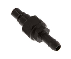 POM DN 7.2 Kupplungsstecker 9 mm Schlauchsäule Doppelabsperrung