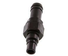 POM DN 7.2 Kupplungsstecker 13 mm Schlauchsäule Doppelabsperrung
