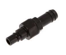 POM DN 7.2 Kupplungsstecker 13 mm Schlauchsäule Doppelabsperrung