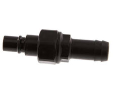 POM DN 7.2 Kupplungsstecker 13 mm Schlauchsäule Doppelabsperrung