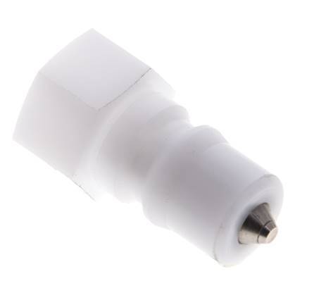 POM DN 6.3 Hydraulic Coupling Plug G 1/4 inch Female Threads ISO 7241-1 B