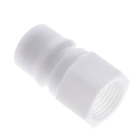 POM DN 12,5 Hydraulik-Kupplungsstecker G 1/2 Zoll Innengewinde ISO 7241-1 B