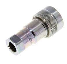 Stahl DN 6,3 Hydraulikkupplung Muffe G 1/4 Zoll Innengewinde ISO 7241-1 B D 14,2mm