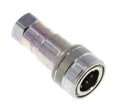 Stahl DN 6,3 Hydraulikkupplung Muffe G 1/4 Zoll Innengewinde ISO 7241-1 B D 14,2mm