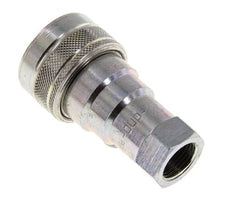 Stahl DN 10 Hydraulikkupplung Muffe G 3/8 Zoll Innengewinde ISO 7241-1 B D 19,1mm