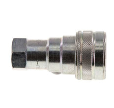 Stahl DN 10 Hydraulikkupplung Muffe G 3/8 Zoll Innengewinde ISO 7241-1 B D 19,1mm
